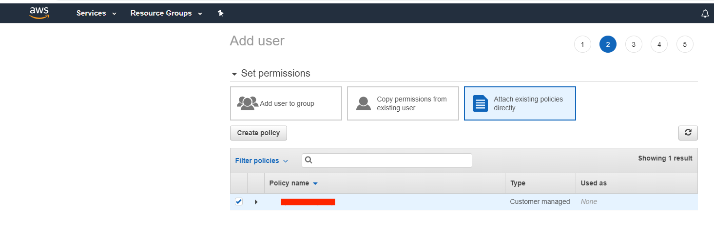AWS APOLICY